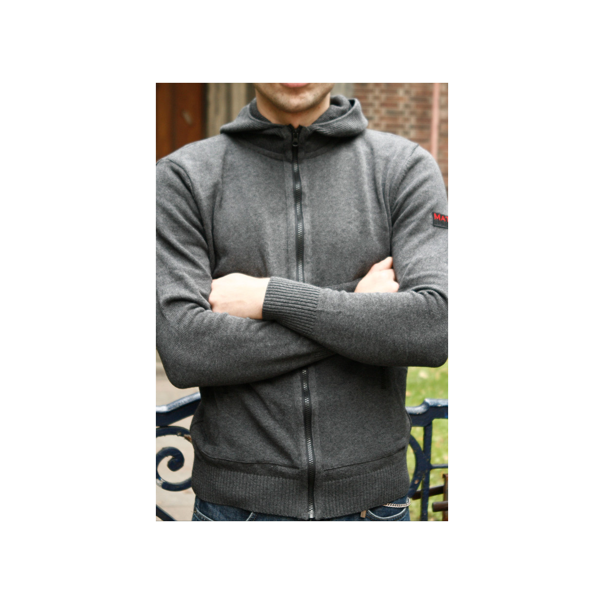 Mathori London - Cotton Hoodie (Anthracite)