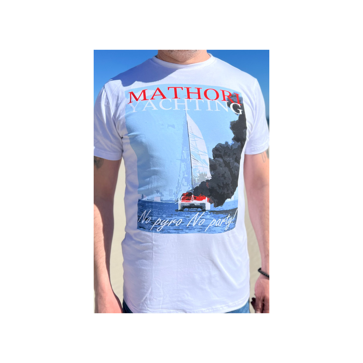 Mathori London - Yachting T-Shirt (White)