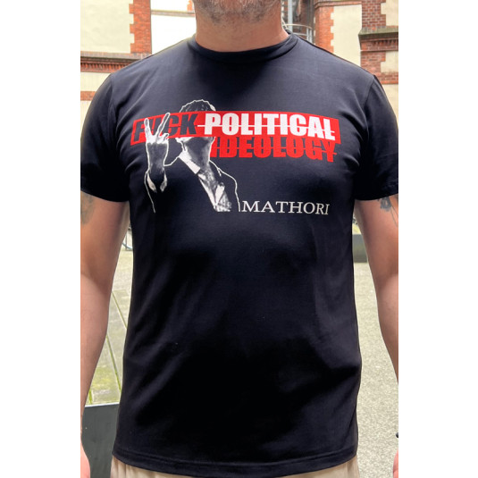Mathori London - Political Ideology T-Shirt in Black