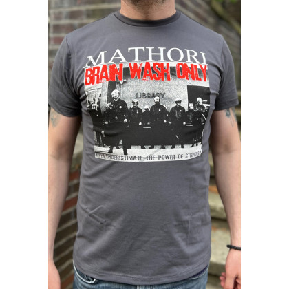 Mathori London - Brain Wash Only T-Shirt (Grey)