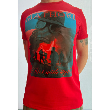 Mathori London - RWS Mask Red T-Shirt