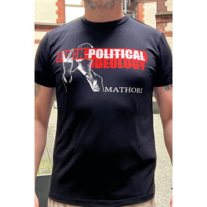 Mathori London - Political Ideology T-Shirt in Black