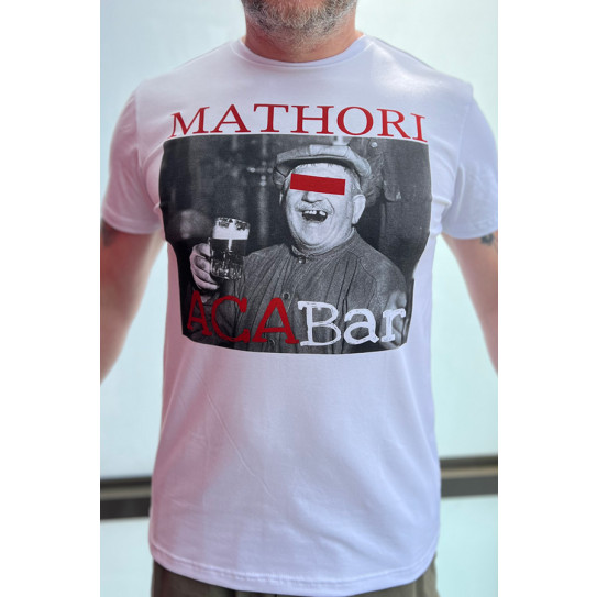 Mathori London - Aca Bar White T-Shirt