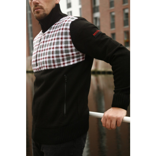 Mathori London - Woolen Zip Pullover