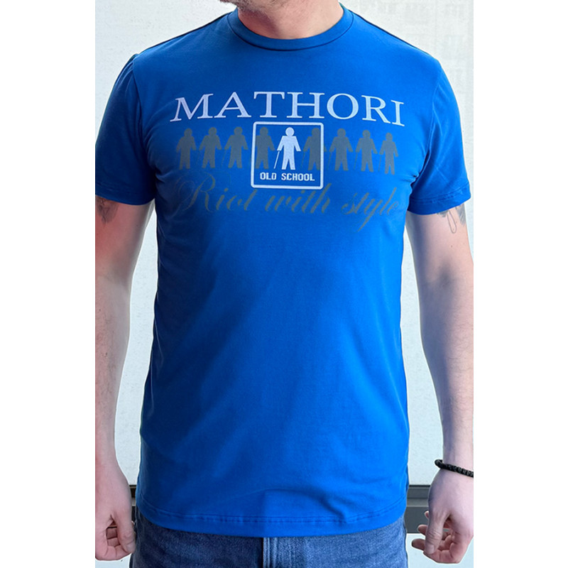 Mathori London - Old School Blue T-Shirt