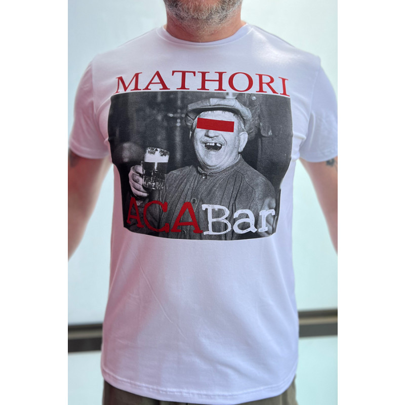 Mathori London - Aca Bar White T-Shirt