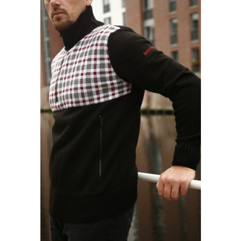 Mathori London - Woolen Zip Pullover