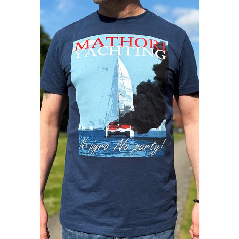MATHORI LONDON - YACHTING T-SHIRT (JEANS BLUE)