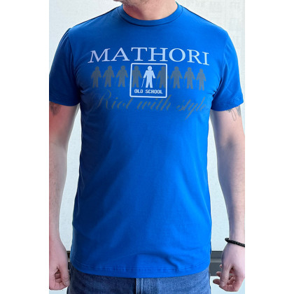Mathori London - Old School Blue T-Shirt